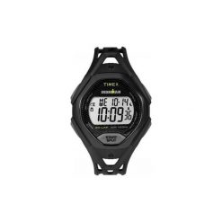 Pulsometr zegarek sportowy Timex Ironman Sleek. Czarne, cyfrowe zegarki męskie Timex, sztuczne. Za 249,00 zł.