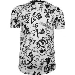 Biało-Czarny T-Shirt (Koszulka) z Nadrukiem -Brave Soul- Męski, 100% Bawełna, Graffiti, Roboty TSBRSSS19AZIMOwhite. Czarne koszulki męskie Brave Soul, m, z nadrukiem, z bawełny, casualowe, bez kołnierzyka, bez rękawów. Za 49,00 zł.