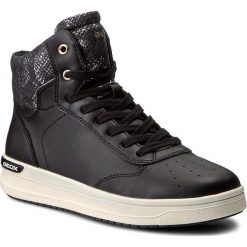Sneakersy GEOX - J Aveup G. C J741ZC 0BCAR C9999 D Black. Czarne buty sportowe chłopięce Geox, z materiału. W wyprzedaży za 189,00 zł.