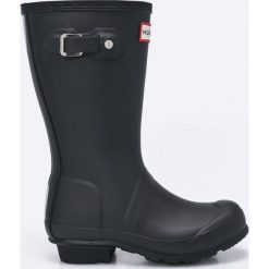 Hunter - Kalosze dziecięce Original. Czarne kalosze chłopięce marki Hunter, z materiału. W wyprzedaży za 279,90 zł.