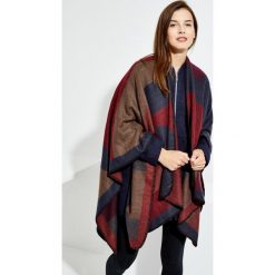 Ponczo boho. Czerwone szaliki damskie Moodo, uniwersalny. Za 19,99 zł.