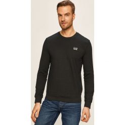 EA7 Emporio Armani - Bluza. Czarne bluzy męskie EA7 Emporio Armani, s, bez wzorów, z elastanu, z okrągłym kołnierzem, bez rękawów, bez kaptura. Za 399,90 zł.