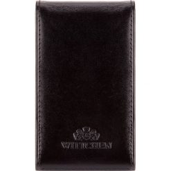Etui na wizytówki. Czerwone etui damskie Wittchen, ze skóry. Za 219,90 zł.