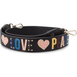 Wymienny pasek do torebki LOVE MOSCHINO - JC6402PP06KC100A Nero. Czarne paski męskie marki Love Moschino, w paski, ze skóry ekologicznej. Za 289,00 zł.