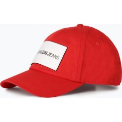 Czapki z daszkiem męskie: Calvin Klein Jeans - Męska czapka z daszkiem, czerwony