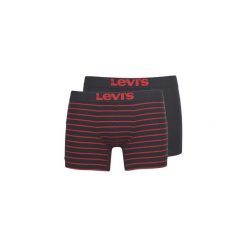 Bokserki Levis LEVIS 200SF VINTAGE STRIPE 0312 BOXER BRIEF 2P. Czarne bokserki męskie Levi's®, bez wzorów. Za 109,00 zł.