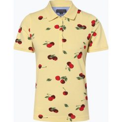 Franco Callegari - Damska koszulka polo, żółty. Żółte koszulki damskie polo Franco Callegari, bez wzorów, polo, bez rękawów, bez kaptura. Za 129,95 zł.