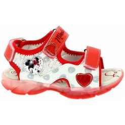 Disney By Arnetta Sandały Dziewczęce Minnie 28 Czerwony. Czerwone sandały dziewczęce Disney By Arnetta, na rzepy. Za 108,00 zł.