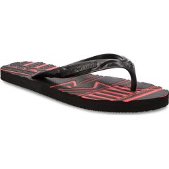 Chodaki męskie: Japonki EMPORIO ARMANI - X4P070 XD127 00002 Black/Black/Chinared