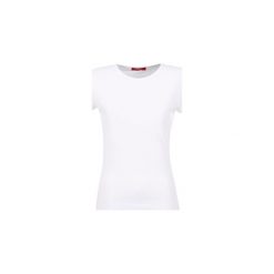 T-shirty z krótkim rękawem BOTD EQUATILA. Białe t-shirty damskie marki BOTD, xl, bez wzorów, bez kołnierzyka. Za 39,00 zł.