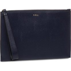 Torebka FURLA - Babylon 1056546 E EAX0 ARE Oceano h. Niebieskie torebki klasyczne damskie Furla, bez wzorów, ze skóry, wizytowe, bez dodatków. Za 479,00 zł.