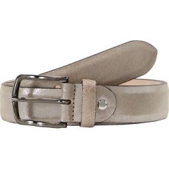 Paski damskie: Vanzetti Pasek weiß silber metallic