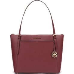 Michael Kors Voyager Large Torebka Czerwony. Czerwone torebki klasyczne damskie Michael Kors, bez wzorów, ze skóry, bez dodatków. Za 1227,95 zł.
