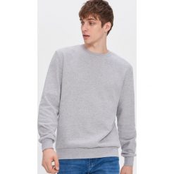 Bluza basic - Szary. Szare bluzy męskie House, s, bez wzorów, bez kołnierzyka, bez rękawów, bez kaptura. Za 59,99 zł.