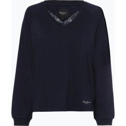 Pepe Jeans - Damska bluza nierozpinana – Alberta, niebieski. Niebieskie bluzy damskie Pepe Jeans, s, z jeansu. Za 199,95 zł.