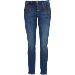 PULZ Dżinsy Melina Loose niebieski female niebieski W34/L32. Niebieskie jeansy damskie PULZ, l, z tkaniny, z standardowym stanem. W wyprzedaży za 154,00 zł.