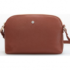 Mała torebka cross body - Pomarańczo. Brązowe torebki klasyczne damskie Reserved, małe. Za 59,99 zł.