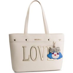 Torebka LOVE MOSCHINO - JC4253PP07KH0110 Avorio. Brązowe torebki klasyczne damskie Love Moschino, bez wzorów, ze skóry ekologicznej, klasyczne, duże, bez dodatków. W wyprzedaży za 739,00 zł.