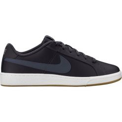 Nike Buty męskie Men'S Court Royale Shoe/Oil Grey/Thunder Blue-Gum Light Brown 44,5. Szare buty sportowe męskie Nike, bez zapięcia, tenisowe. W wyprzedaży za 205,00 zł.