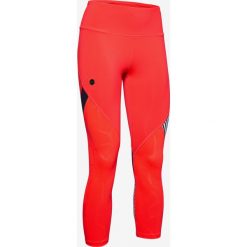 Under Armour RUSH™ Embossed Shine Legginsy Czerwony. Czerwone spodnie damskie Under Armour, xl, bez wzorów, z elastanu. Za 309,95 zł.