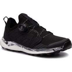 Buty adidas - Terrex Agravic Boa W BC0375 Cblack/Cblack/Greone. Czarne buty sportowe męskie Adidas, z tworzywa sztucznego, bez zapięcia, outdoorowe, adidas terrex. W wyprzedaży za 489,00 zł.