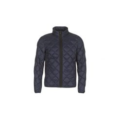 Kurtki pikowane Benetton KOULERDE. Niebieskie kurtki męskie Benetton, m, bez wzorów, bez kaptura. Za 263,20 zł.