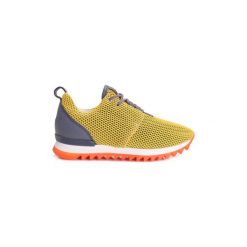 Buty Patrizia Pepe 2V6281/AP12-Y278. Żółte trampki i tenisówki damskie Patrizia Pepe, bez wzorów, bez zapięcia. Za 249,00 zł.