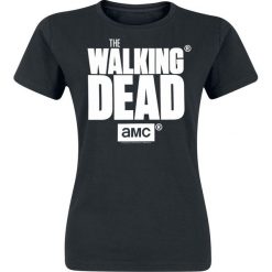 Bluzki damskie: The Walking Dead Logo Koszulka damska czarny