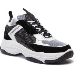 Sneakersy CALVIN KLEIN JEANS - Marvin B4S0133 White/Black. Czarne sneakersy męskie Calvin Klein Jeans, bez zapięcia. Za 609,00 zł.