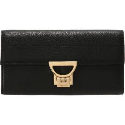 Coccinelle ARLETTIS WALLET Portfel noir. Czarne portfele damskie marki Coccinelle. Za 649,00 zł.