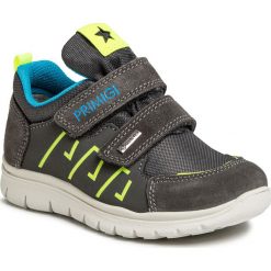Sneakersy PRIMIGI - GORE-TEX 5373111 M Gr.S. Szare trampki chłopięce Primigi, bez wzorów, ze skóry, na rzepy. Za 309,00 zł.