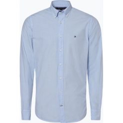 Tommy Hilfiger - Koszula męska, niebieski. Niebieskie koszule męskie TOMMY HILFIGER, s, z haftami, eleganckie, button down, bez rękawów. Za 399,95 zł.