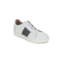 Buty Selected DURAN MIX. Białe trampki męskie marki Selected, bez wzorów, bez zapięcia. Za 319,20 zł.