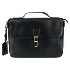 Bobby Black Torba Męska Czarny. Czarne torby męskie na ramię Bobby Black, na ramię. Za 269,00 zł.