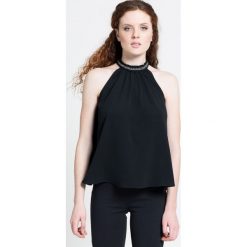 Review - Top. Czarne topy damskie marki Review, s, z poliesteru. W wyprzedaży za 39,90 zł.