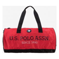 U.S. Polo Assn New Bump Torba sportowa Czerwony. Czerwone torby męskie sportowe U.S. Polo Assn., w paski, z materiału, sportowe. Za 240,95 zł.