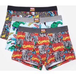 3 pack bokserek Marvel - Wielobarwny. Bokserki męskie House, z motywem z bajki. Za 69,99 zł.