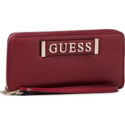 Duży Portfel Damski GUESS - Kerrigan (Vg) Slg SWVG74 42460 MER. Czerwone portfele damskie Guess, z aplikacjami, ze skóry ekologicznej. Za 279,00 zł.