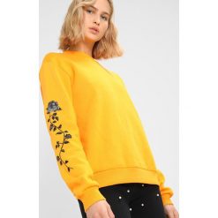 Bluzy damskie: NAKD ROSE SLEEVE EMBROIDERY SWEATER Bluza orange