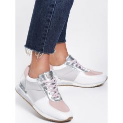 Różowe Sneakersy Not To Late. Różowe sneakersy damskie Renee. Za 69,99 zł.