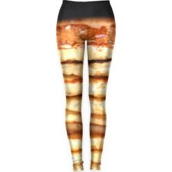 Legginsy: Legginsy w kolorze pomarańczowym
