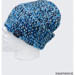 Czapka melanżowa MELAPLOT. Szare czapki damskie marki Pakamera. Za 109,00 zł.