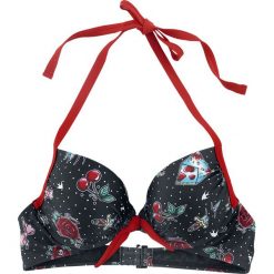 Stroje dwuczęściowe damskie: Hell Bunny Stevie Bikini Top Bikini czarny