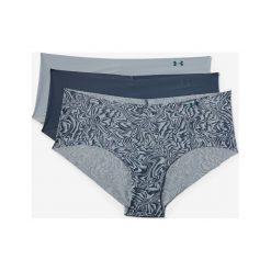 Under Armour 3-pack Spodenki Niebieski Szary. Szare figi damskie Under Armour, xs, bez wzorów, z elastanu. Za 119,95 zł.