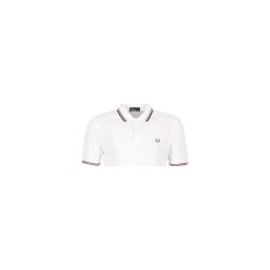 Koszulki polo z krótkim rękawem Fred Perry SLIM FIT TWIN TIPPED. Białe koszulki męskie Fred Perry, s, bez wzorów, polo, z krótkim rękawem, krótkie. W wyprzedaży za 303,20 zł.