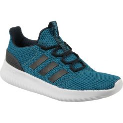 Niebieskie Buty adidas Cloudfoam Ultimate M BC0122. Niebieskie buty sportowe męskie Adidas, z materiału, na sznurówki, adidas cloudfoam. W wyprzedaży za 349,00 zł.