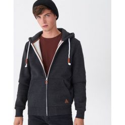 Rozpinana bluza z kapturem - Czarny. Czarne bluzy męskie House, s, bez wzorów, z kapturem, bez rękawów, z kapturem. Za 139,99 zł.