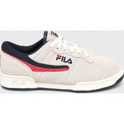 Fila - Buty Original Fitness. Brązowe buty fitness męskie marki Fila, z materiału, na sznurówki. W wyprzedaży za 299,90 zł.