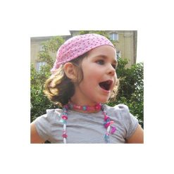 Lässig Chusta na głowę Twister Kids Mushroom Pink - Gr.Moda (2 - 6 lat). Różowe szaliki i rękawiczki niemowlęce Lässig, z aplikacjami. Za 40,50 zł.