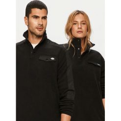 Dickies - Bluza. Czarne bluzy damskie Dickies, s, bez wzorów, z poliesteru, z krótkim rękawem, krótkie, bez kaptura. Za 299,90 zł.